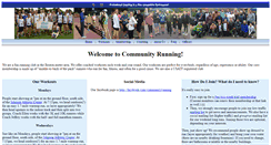 Desktop Screenshot of communityrunning.org